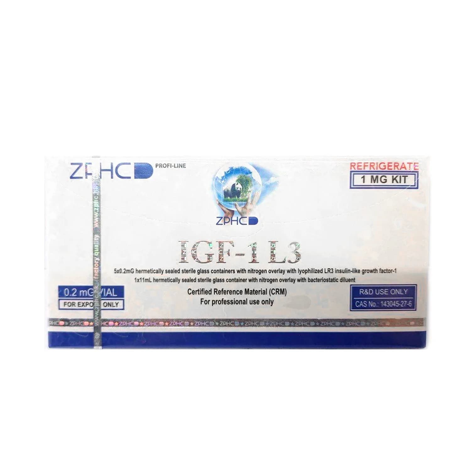ZPHC IGF-1 LR3 1 mg